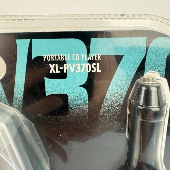 Vtg Sealed JVC Silver Portable CD Player XLPV370SL Car Adapt Jahmal Williams - Picture 13 of 15